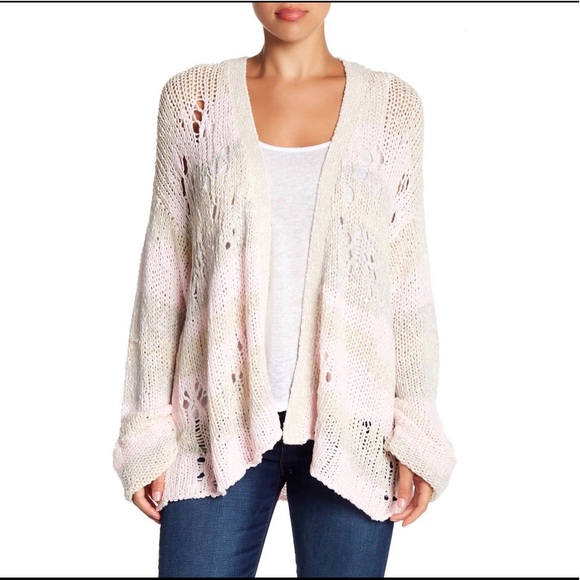 Wildfox Yara Distressed Dolman Cardigan Sz Small - Picture 6 of 6